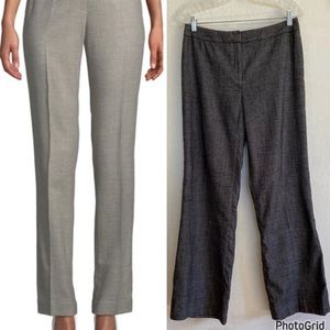 Lafayette 148 NY Wool Blend Straight Leg Dress Pants